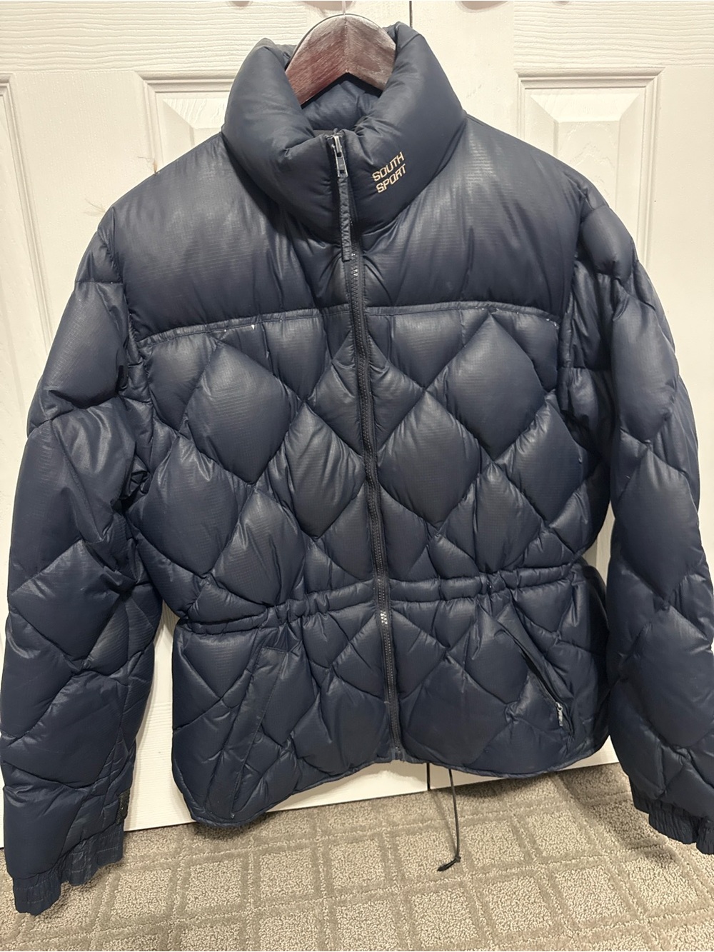 South Sport Navy Puffer Jacket